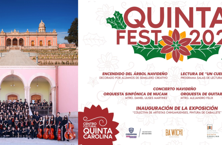 Con encendido de árbol, exposición y concierto, invita Secretaría de Cultura a celebrar el “Quintafest” en su edición 2022