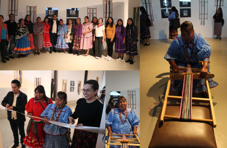Inauguran exposición de artesanía textil ralámuli en Casa Redonda