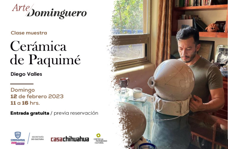 Impartirá el maestro ceramista Diego Valles clase muestra en Casa Chihuahua