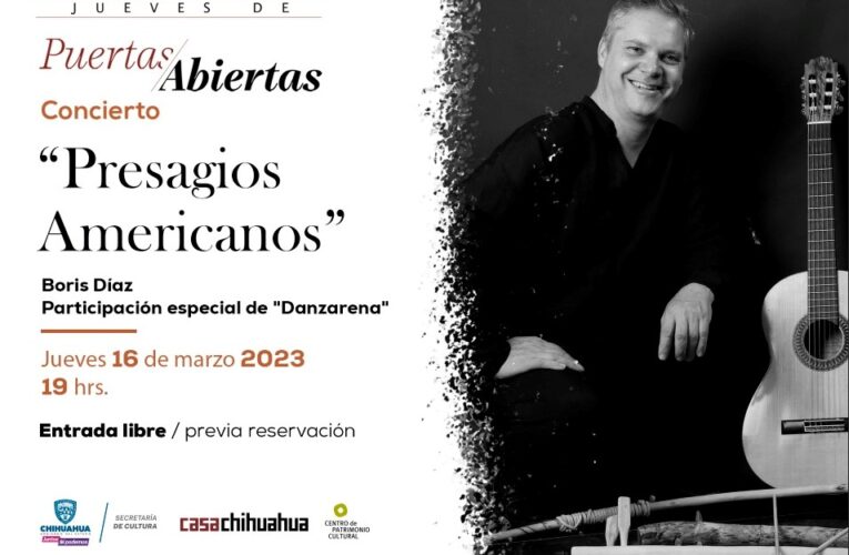 Presentará Boris Díaz concierto de guitarra y chapareke
