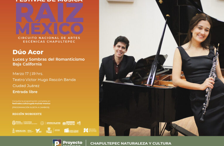 Se presentará “Dúo Acord” de Baja California en Ciudad Juárez