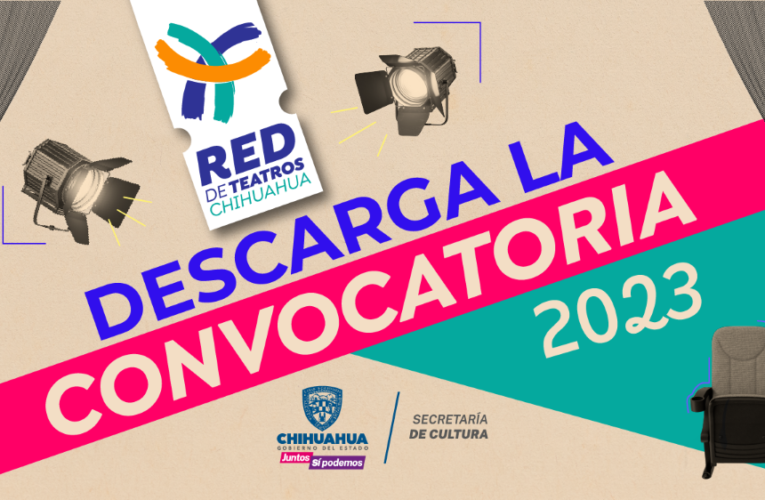 Invitan a participar en la convocatoria Red de Teatros 2023