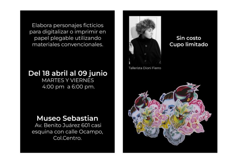 Invita el Instituto de Cultura del Municipio de Chihuahua por medio del Museo Sebastián al “Taller de Ilustración y Creación de Stickers