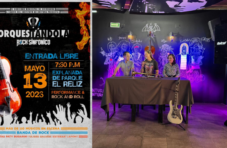 Llega en mayo primera edición de “Orquestándola, Rock Sinfónico”