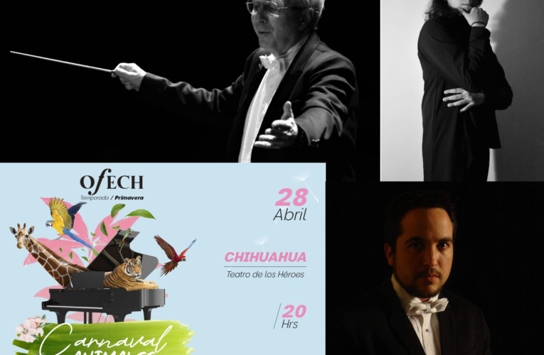 Presentará OFECh el concierto clásico “El Carnaval de los Animales”