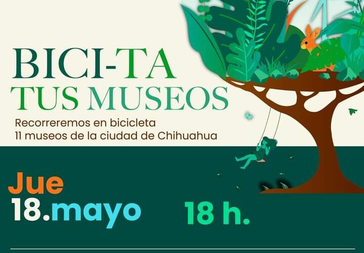 Invita Secretaría de Cultura al recorrido “BICI-TA TUS MUSEOS