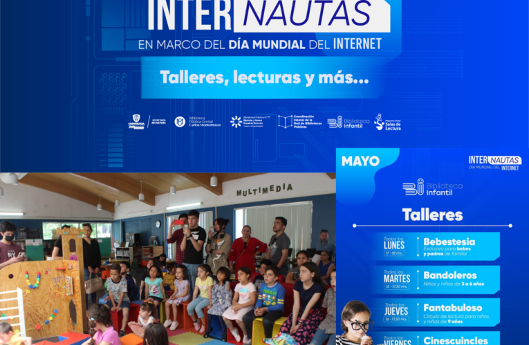 Ofrece Biblioteca Infantil actividades gratuitas durante el mes de mayo