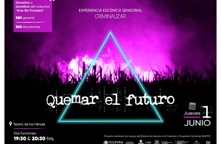 Subirá a escena la obra “Criminalizar. Quemar el futuro”