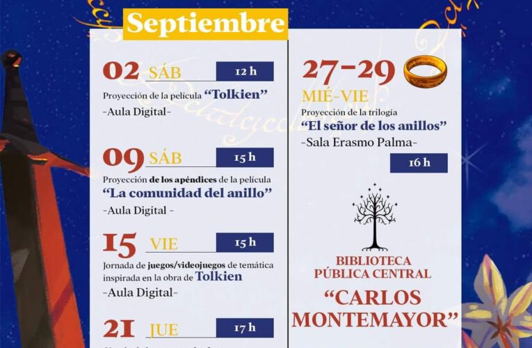 Invita Secretaría de Cultura a las jornadas “Tolkien: La fantasía del libro al mundo digital”