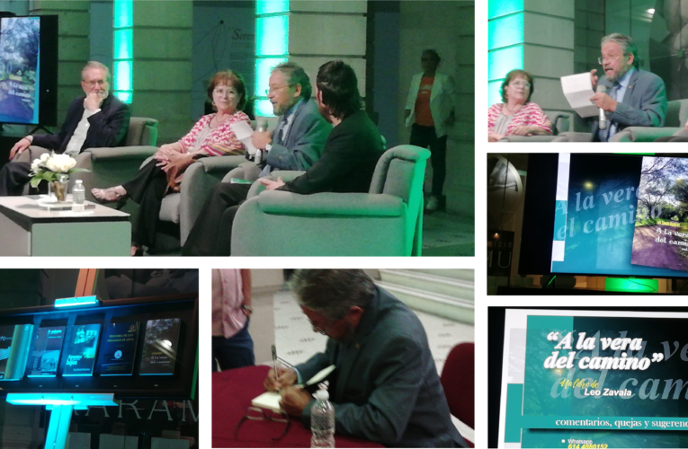 Con la casa llena presentan en sociedad “A la vera del camino” relatos de Leo Zavala Ramírez 