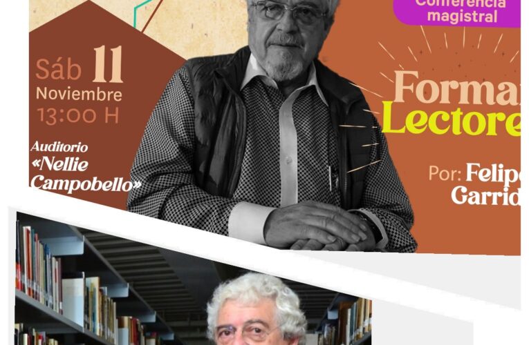 El escritor Felipe Garrido viene a la Feria del Libro a invitarnos a “𝐅𝐨𝐫𝐦𝐚𝐫 𝐥𝐞𝐜𝐭𝐨𝐫𝐞𝐬”