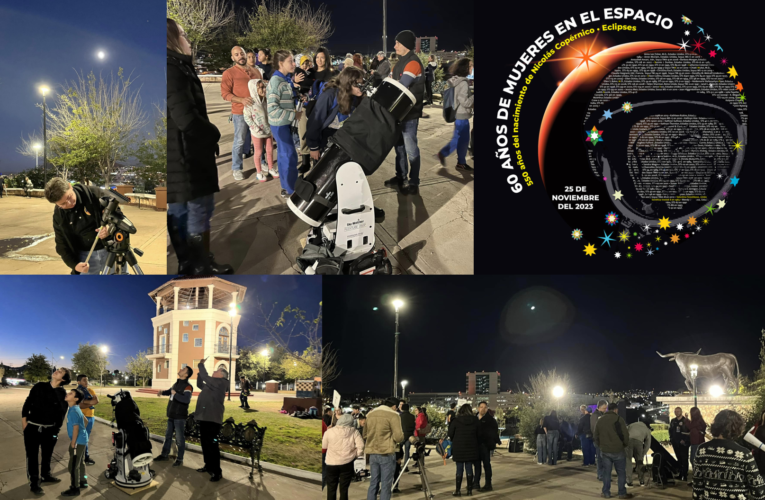 Celebra la Liga Astronómica de Chihuahua un encuentro con la Luna