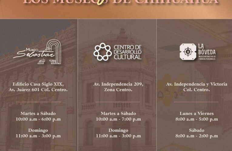 Ven y visita los Museos de Chihuahua Capital
