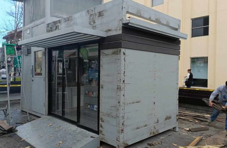 Remodela Gobierno Municipal Módulo de Información Turística de la Plaza de Armas