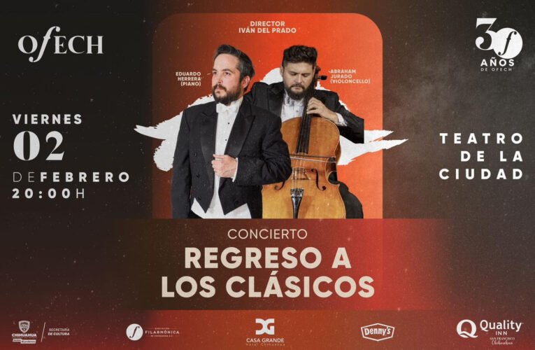 Interpretará OFECh a Bethoveen, Mozart, Shostakovich y Haydn en el concierto: “Regreso a los Clásicos”