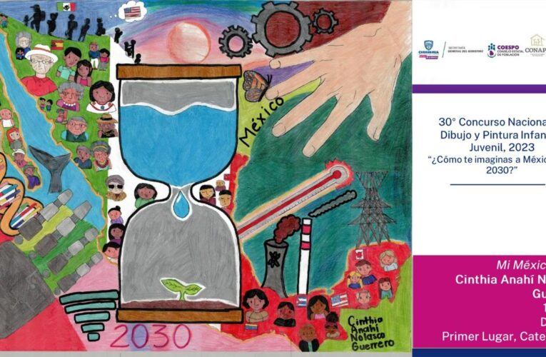 Se posicionan tres chihuahuenses entre los ganadores del 30° Concurso Nacional de Dibujo y Pintura Infantil y Juvenil 2023