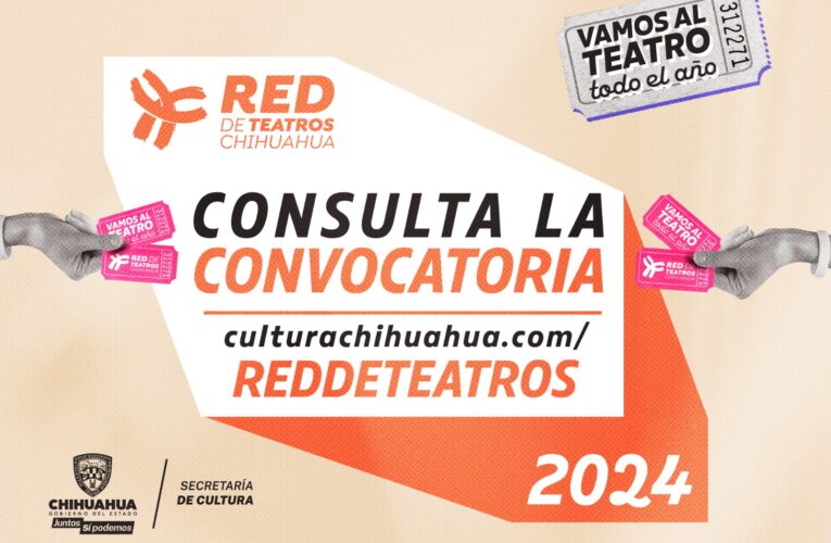 Exhortan a artistitas y comunidad cultural a participar en la convocatoria Red de Teatros 2024
