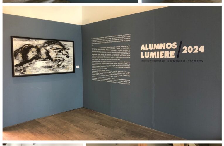 Por finalizar exposición de alumnos Lumiére en Museo Sebastian
