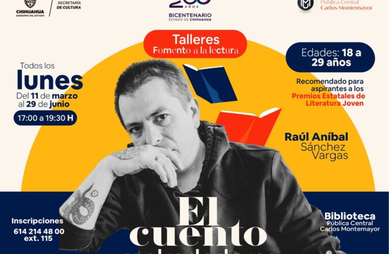 Invitan a jóvenes a incursionar en la escritura narrativa con el taller “El Cuento y Alrededores”