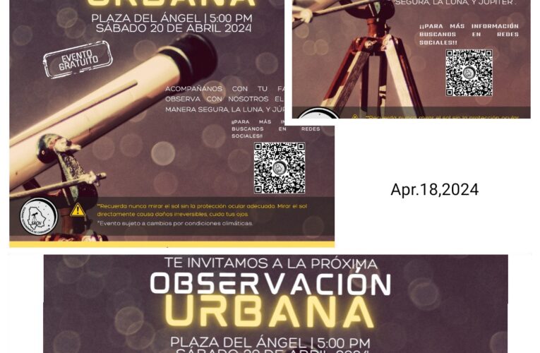 Observación Astronómica en el Centro de Chihuahua