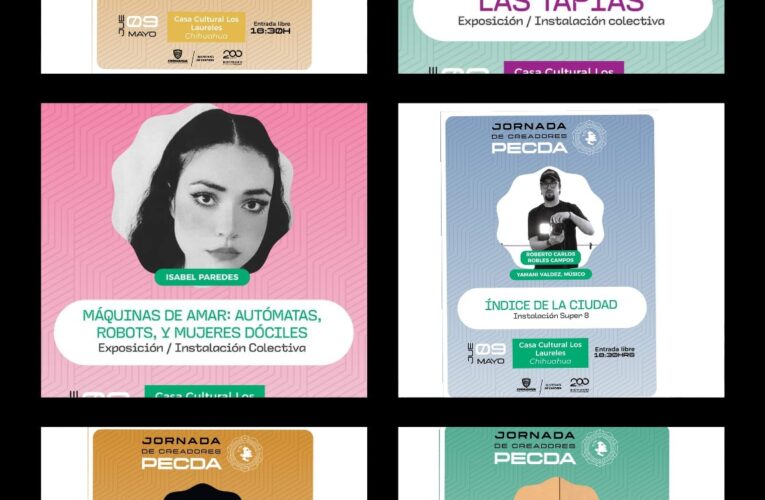Invitan a la programación del mes de mayo de la Jornada de Creadores PECDA
