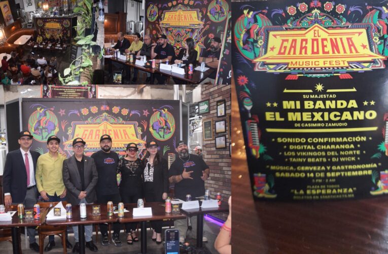 REGRESA EL GARDENIA MUSIC FEST 2024, ESTE 14 DE SEPTIEMBRE EN PLAZA DE TODOS “LA ESPERANZA”.
