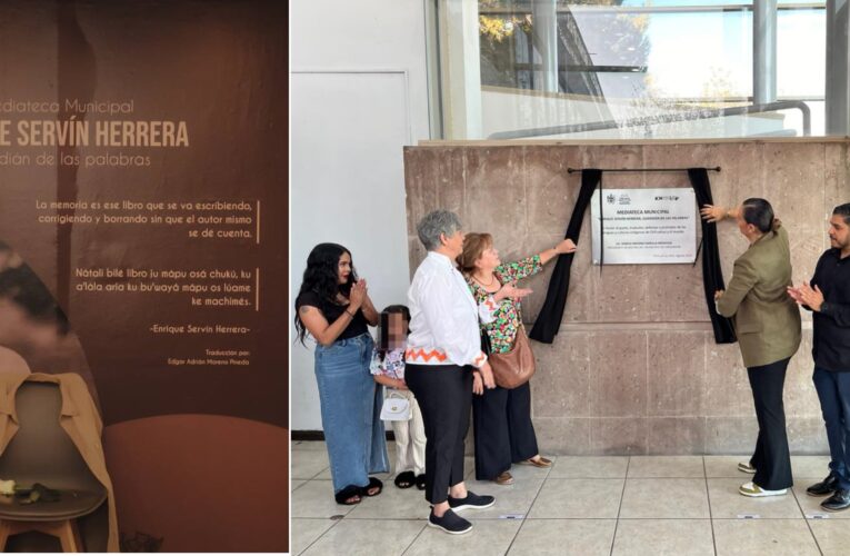 Inaugura Alcalde renombramiento y remodelación de la Mediateca Municipal