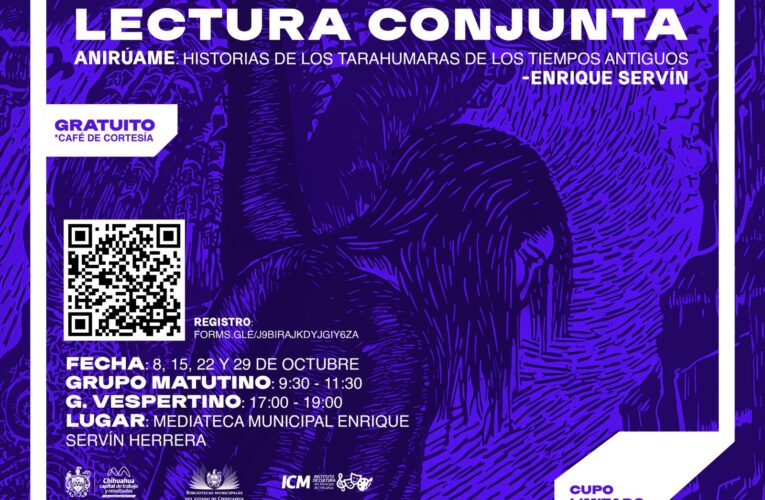 Invita Municipio a lectura conjunta de libro de Enrique Servín