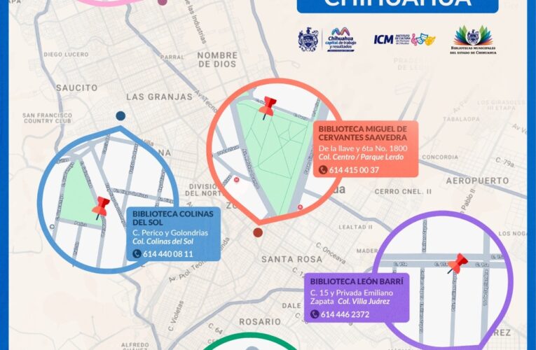 Invita Gobierno Municipal a visitar las bibliotecas municipales