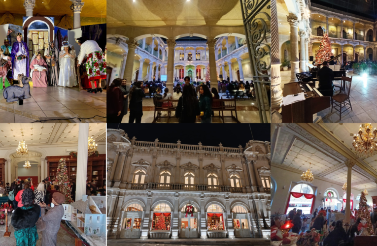 Reúne Festival Navideño a más de 3 mil 700 parralenses en Palacio Alvarado