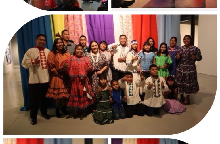 Muestran artistas rarámuri y warijó prendas típicas de pueblos originarios con pasarela de moda