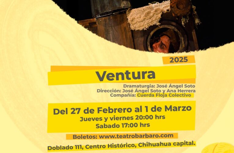 Teatro, títeres y naufragios: obra “Ventura” llega a Teatro Bárbaro