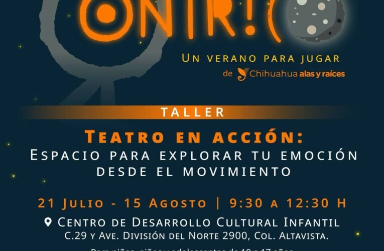 Ofrece “Alas y Raíces” vacaciones de ensueños para niñas, niños y adolescentes a través del taller “Onírico. Un verano para jugar”