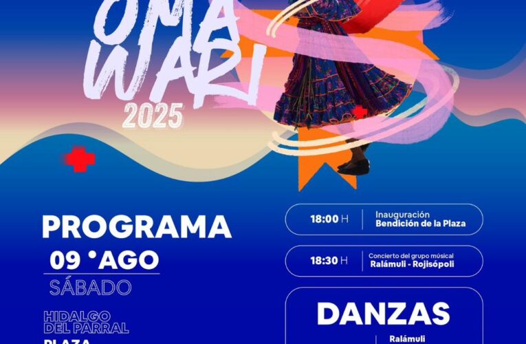 Llega Festival Omáwari a Parral como punto de encuentro para los pueblos originarios de Chihuahua