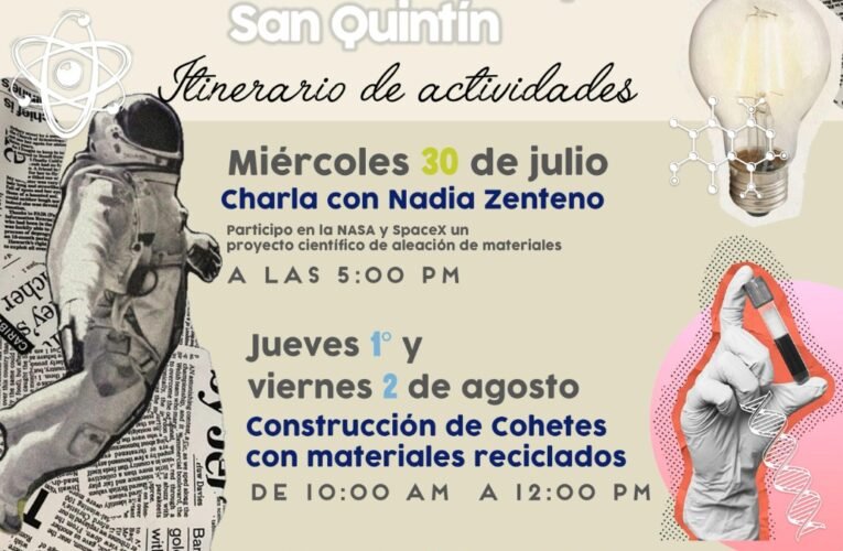 Invita DIF Municipal a “Semana de la Ciencia” en Centro STEM Municipal