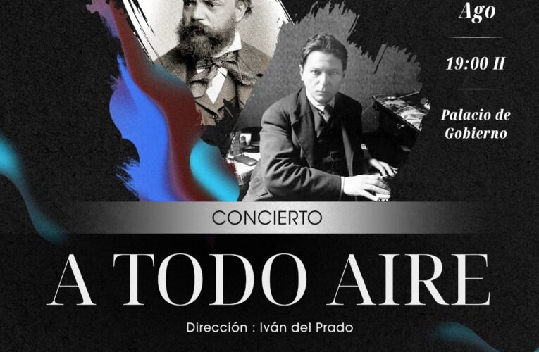 Abre Ofech temporada de conciertos de verano con “A todo aire” en Palacio de Gobierno