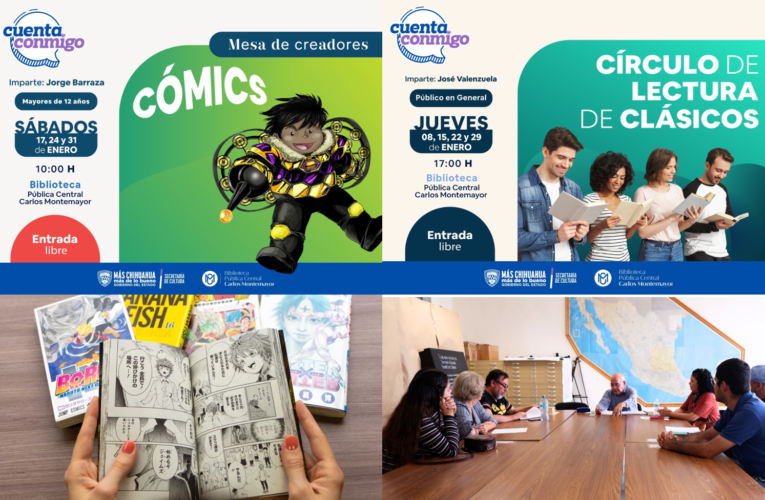 Anuncia Biblioteca Central “Carlos Montemayor” inicio del programa Fomento a la Lectura para el 2026