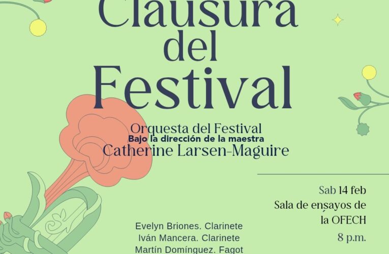 Gran concierto de clausura del Festival de alientos