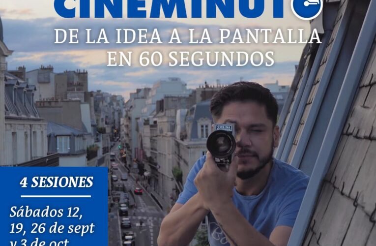 Invita Casa Chihuahua al curso-taller “Cineminuto: De la idea a la pantalla en 60 segundos”